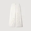 Wide-leg embroidered jeans Wide-leg embroidered jeans