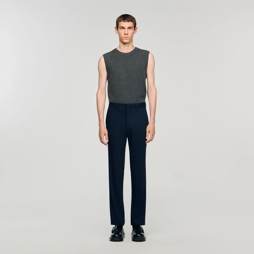 Wide-leg suit trousers Wide-leg suit trousers