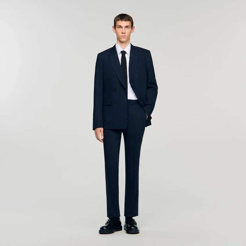 Wide-leg suit trousers Wide-leg suit trousers