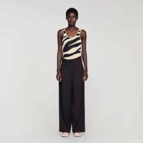 Wide-leg trousers