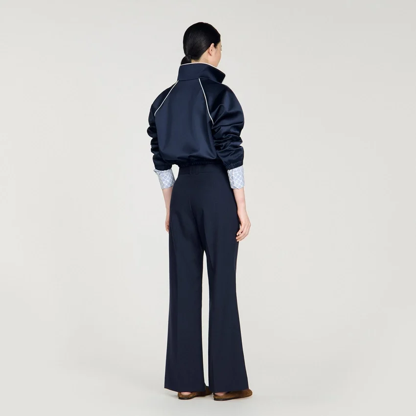 Wide-leg wool trousers Wide-leg wool trousers