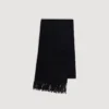 Wool and cashmere scarf