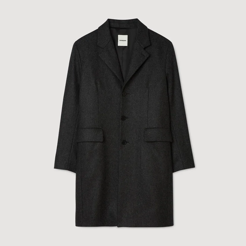 Wool broadcloth coat Wool broadcloth coat