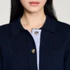 Wool polo cardigan Wool polo cardigan