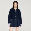 Wool polo cardigan Wool polo cardigan