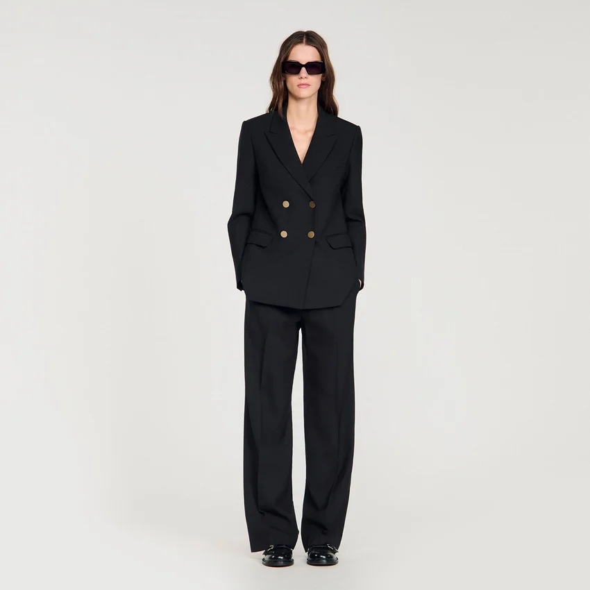 Wool slim-fit suit jacket Wool slim-fit suit jacket