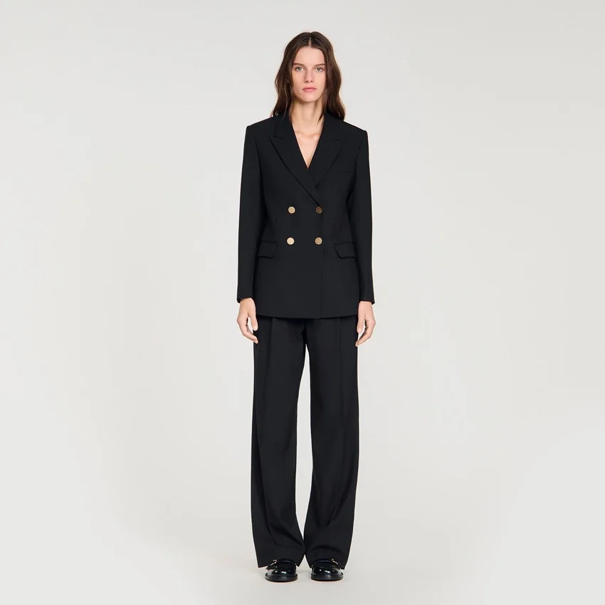 Wool slim-fit suit jacket Wool slim-fit suit jacket