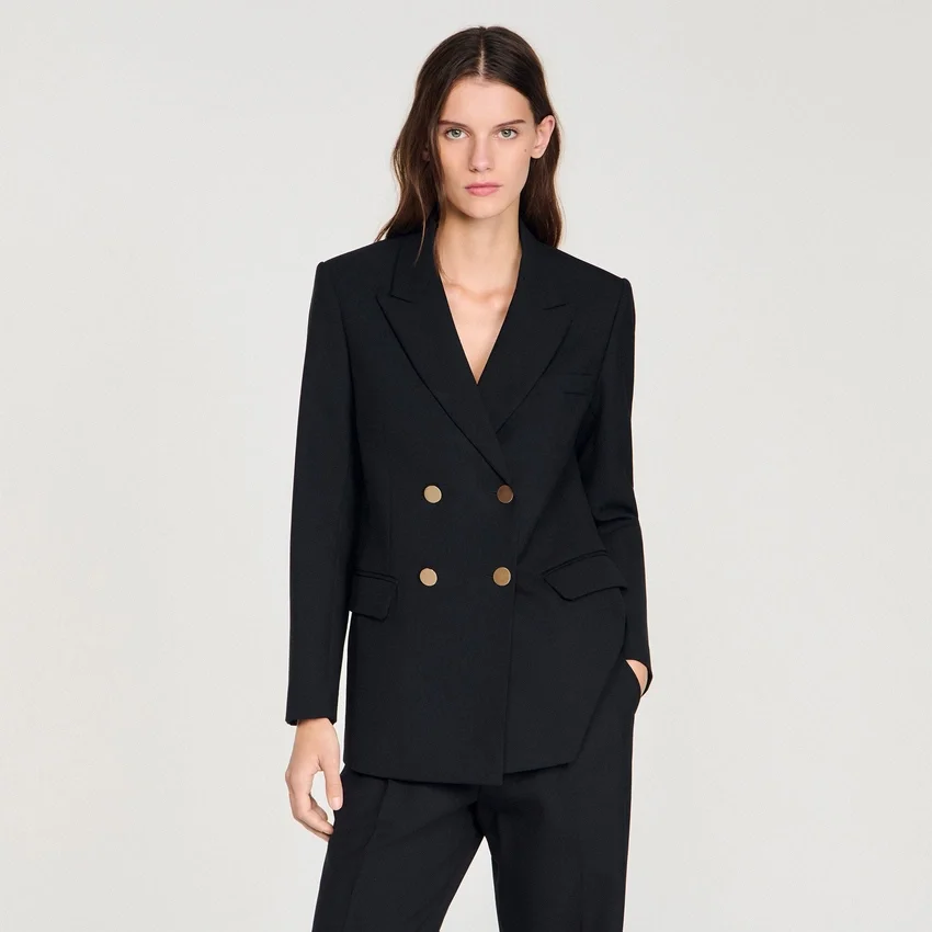 Wool slim-fit suit jacket Wool slim-fit suit jacket