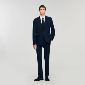 Wool suit jacket