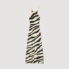 Zebra print knit maxi dress Zebra print knit maxi dress