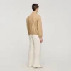 Zip-up cotton jacket