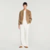 Zip-up split suede jacket Zip-up split suede jacket