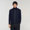 Zip-up wool cardigan Zip-up wool cardigan