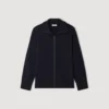 Zip-up wool cardigan Zip-up wool cardigan
