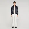 Zipped leather jacket Zipped leather jacket