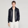 Zipped leather jacket Zipped leather jacket