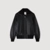 Zipped leather jacket Zipped leather jacket
