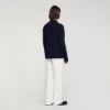 Zipped viscose knit cardigan Zipped viscose knit cardigan